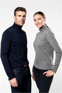 PULLOVER DONNA MERINO CON COLLO DOLCEVITA
